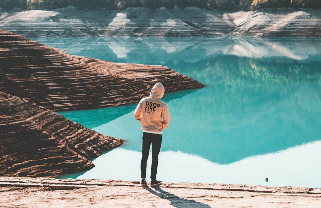 person reflecting on life goals